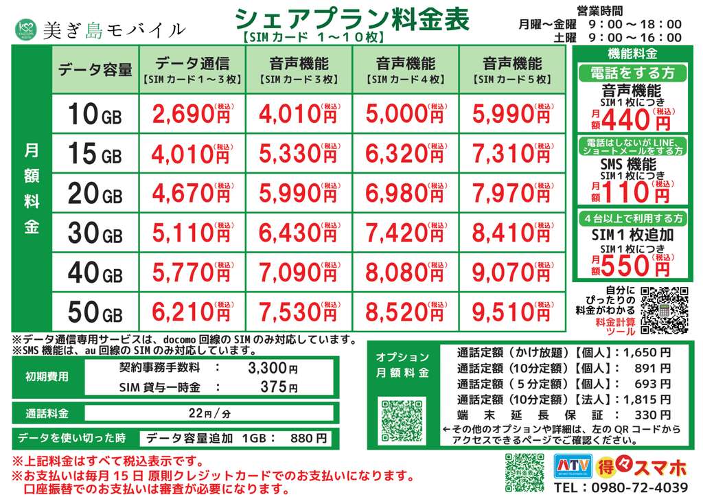 料金表シェア202506 1 1